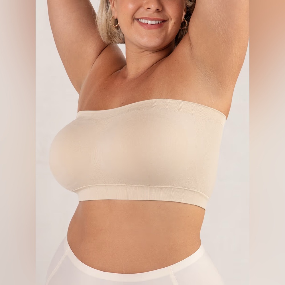 🌙 B84 - Shapermint Truekind convertible strapless Bandeau Bra